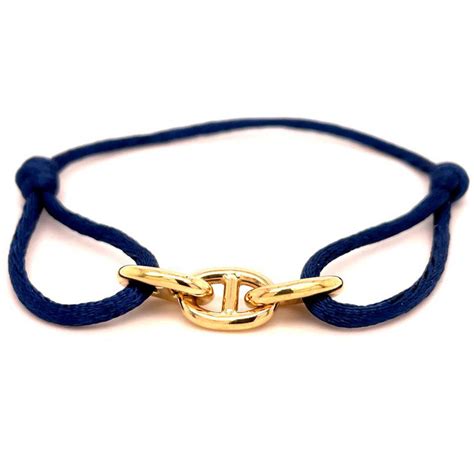 hermes armband blau